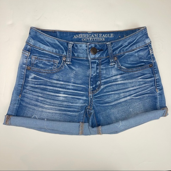 American Eagle Outfitter Midi Stretch Short 0 - Picture 15 of 15